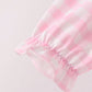 Pink Turkey Embroidery Gingham Pants Set