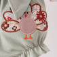 Sage Turkey Applique Bubble Set