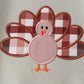 Sage Turkey Applique Romper