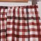 Sage Turkey Applique Plaid Pants Set