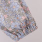 Blue Floral Ruffle Mom Dress