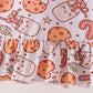 Red milk cookie bamboo dress