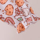 Red milk cookie bamboo dress