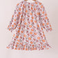 Red milk cookie bamboo dress