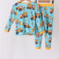 Construction Trucks Bamboo Pajama Set