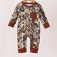 Camouflage tree pocket romper