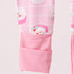Pink Santa Zip Bamboo Romper