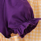 Purple LSU Geaux Tigers Embroidery Bloomer Set