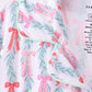 Green bow christmas tree bamboo mom's gown