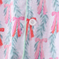 Green bow christmas tree bamboo pajama set