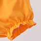 Orange Tennessee Go Vols Embroidery Bow Bloomer Set