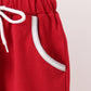 Red Alabama Roll Tide Embroidery Pants Set