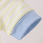 Yellow stripe pumpkin embroidery bubble