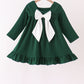 Forest nativity ruffle dress