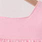 Pink nutcracker embroidery ruffle bloomer set