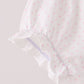 Pink nutcracker embroidery ruffle bloomer set