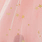 Pink gingerbread sequin tulle dress