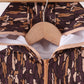Brown Camouflage Raincoat