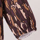 Brown Camouflage Raincoat