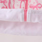 Pink Bow Ruffle Raincoat