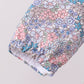 Multicolored Floral Ruffle Raincoat