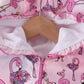 Pink Flamingo Ruffle Raincoat