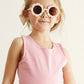 retro round sunglasses UV400 -toddler & kids