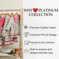Platinum floral print strap girl dress