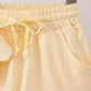 Lemon Scalloped Short Set