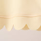 Lemon Scalloped Short Set