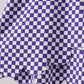 Purple checkered bow active dress