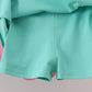 Mint Performance Scalloped Skorts Set