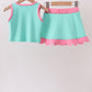 Mint Performance Scalloped Skorts Set