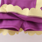 Purple Performance Scalloped Skorts Set