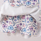 Floral Performance Scalloped Tank Dress