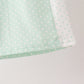 Green polka dot pocket ruffle pants set