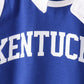 Blue Kentucky active shorts set