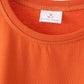 Orange scalloped active pants set
