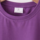 Purple sclloped active pants set