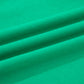 Dark Green Plus Size Button Front Ruffled Stripe Trim V Neck Flutter Sleeve Blouse