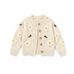 Bee daisy cardigan sweater