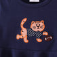 Premium Navy Clemson tiger applique dress