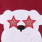 Premium Maroon Georgia bulldog applique top