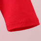 Premium Red Georgia bulldog embroidery top