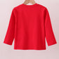 Premium Red Georgia bulldog embroidery top