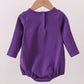 Premium Purple LSU Go Team embroidery bubble