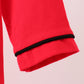 Premium Red Georgia bulldog embroidery cardigan