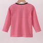 Premium Red Georgia bulldog embroidery stripe top