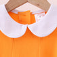 Premium Orange Tennessee puppy applique dress