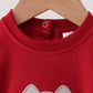 Premium Maroon Alabama elephant football applique bubble